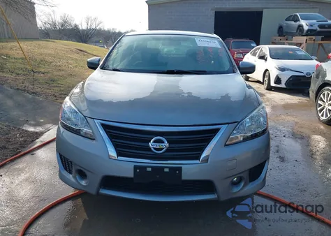 2013 Nissan Sentra Sr из США, поврежденный, VIN 3N1AB7AP2DL739840